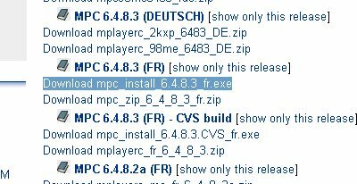 MPC sur Sourceforge